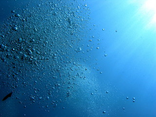 Bubbles to surface