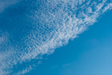 Fototapeta na wymiar Blau clouds.