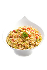 Fresh mixed couscous salad