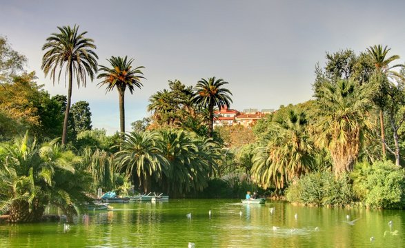 parc et bassin de la ciutadella
