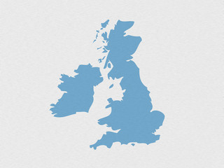 UK outline map - 23484987