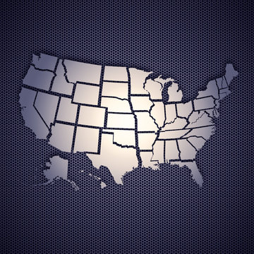USA map
