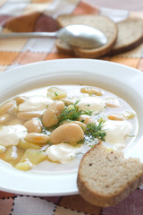 White bean soup