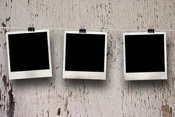 Old photography, historical polaroid