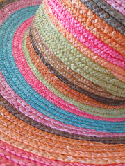 Colorful Straw Hat