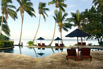 Tropical resort