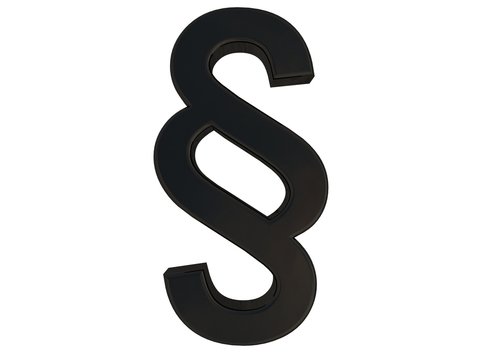 Paragraph schwarz