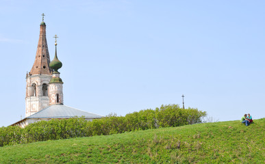 Suzdal monastery in summer, Russia