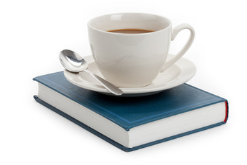 Coffee and book