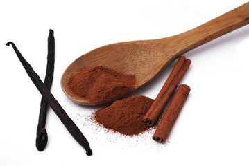 cinnamon and vanilla