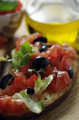 Bruschetta - Antipasti italiani
