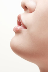 Obraz premium mouth of an attractive lady