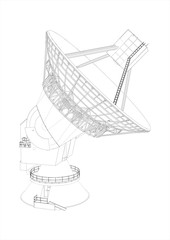 satelitenantenne sketck