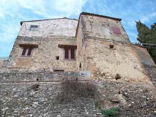 Fototapeta na wymiar Casa Medioevale
