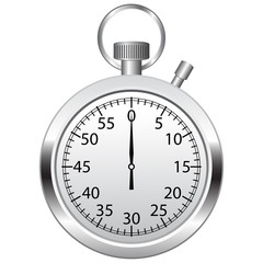 Stop watch vector