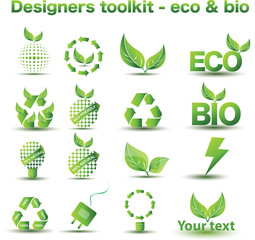 Designers toolkit series - eco & bio set