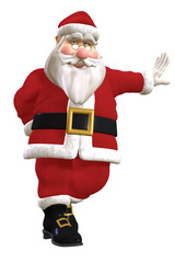 Santa Standing
