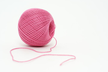 Yarn Of Pink And Purple Complementary Colors This Stock Photo See More
