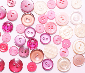 old pink buttons background
