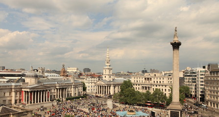 Trafalgar square (London) - obrazy, fototapety, plakaty