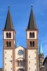 Fototapeta premium Katedra w Wurzburgu