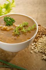barley soup- zuppa d'orzo