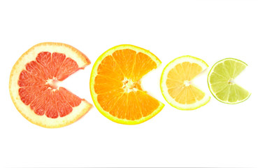Mixed citrus fruit