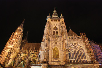 Fototapeta na wymiar Katedra Wita w Pradze