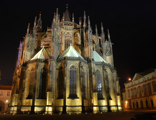 Fototapeta na wymiar Katedra Wita w Pradze