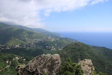 Fototapeta premium cote corse (cap corse)