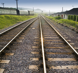 Obraz premium railway