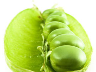 peas close-up