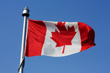 Naklejka na ściany i meble Canadian flag