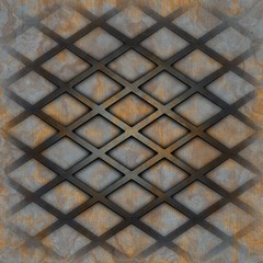 rusty lattice seamless texture