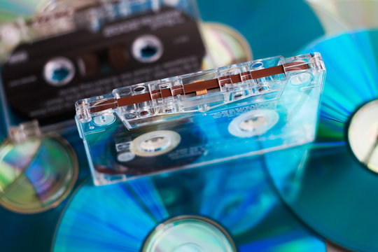 Tape Cassette with CD Disks