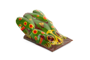 Vintage Tin Frog Toy