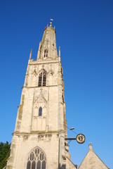 Fototapeta na wymiar St Nicholas church in Gloucester