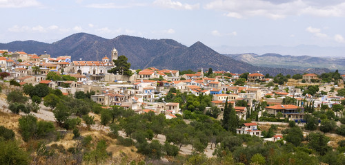 Fototapeta na wymiar Wioska Lefkara, Cypr