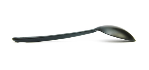 Stirring spoon isolated on the white background
