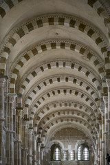 Fototapeta premium basilique Sainte-Marie-Madeleine de Vézelay, Bourgogne, France