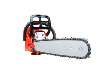 Naklejka premium Petrol saw