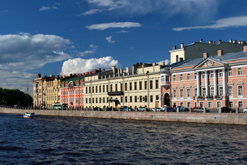 Fototapeta na wymiar Dans Saint Petersbourg