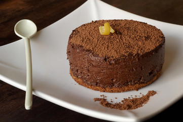 Dessert - chocolate cake