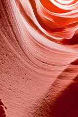 The famous Antelope Canyon in Arizona, USA
