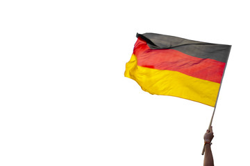 waving flag germany