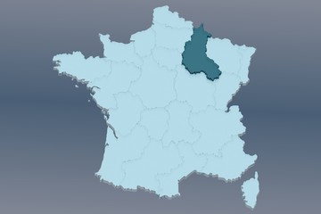 région champagne-ardenne sur france 3d