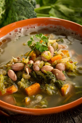 vegetables soup- minestrone