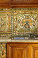 Kitchen sink and tap