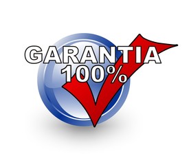 GARANTIA 100% - obrazy, fototapety, plakaty