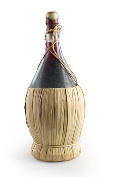 fiasco di vino rosso